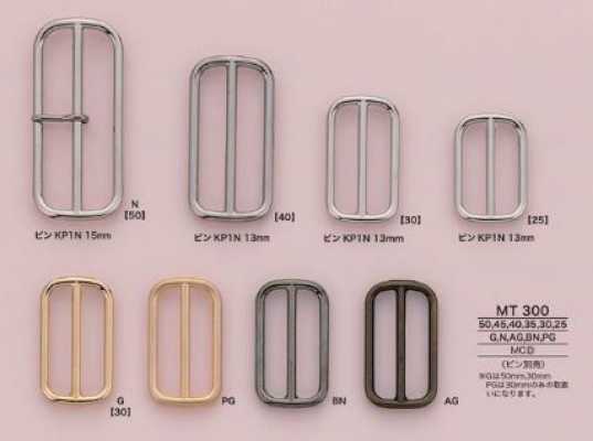 MT300 Fibbia quadrata con angoli arrotondati Nakaichi