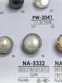 NA5332 Bottoni Perla Per La Tintura[Pulsante] IRIS Sottofoto