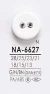 NA6627 Bottone occhiello a 2 fori tintabile