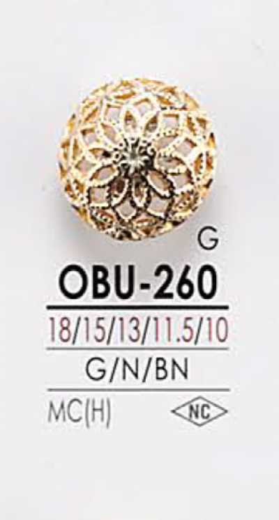 OBU260 Bottone in metallo