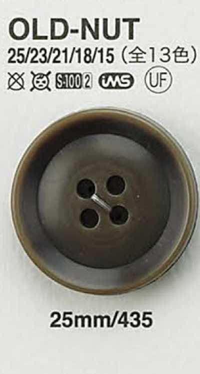 OLD-NUT Bottone effetto dado