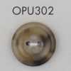 OPU302 Bottone a 4 fori con bordo in resina ureica