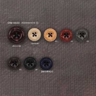 OW4600 Bottone in resina di nylon a quattro fori