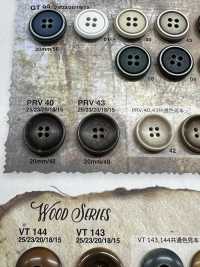 PRV43 Bottoni In Osso Per Abiti E Giacche[Pulsante] IRIS Sottofoto
