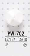 PW702 Bottoni In Poliestere Tingibili