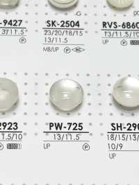 PW725 Bottone In Poliestere Per Tintura[Pulsante] IRIS Sottofoto