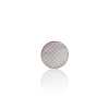 SB1029 Bottone circolare con gambo ad anello in madreperla nera/ottone