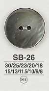 SB26 Bottone in conchiglia