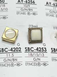 SBC4253 Bottone In Metallo Per La Tintura[Pulsante] IRIS Sottofoto