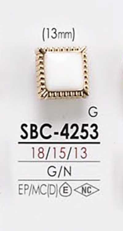 SBC4253 Bottone in metallo tintabile