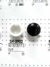 SH2902 Bottone In Poliestere Per Tintura[Pulsante] IRIS Sottofoto