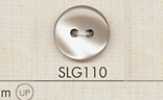 SLG110 DAIYA BUTTONS Bottone in poliestere effetto conchiglia
