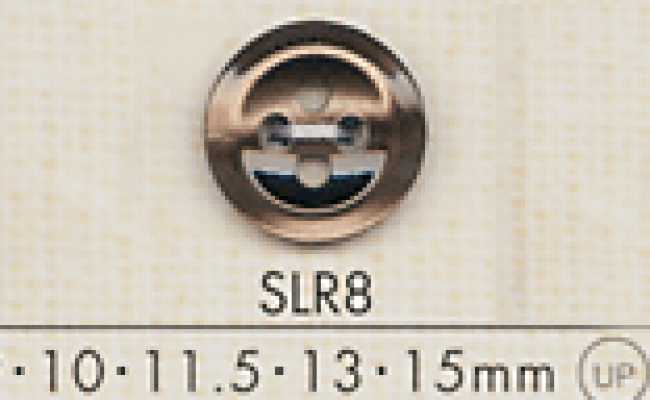 SLR8 DAIYA BUTTONS Bottone in poliestere effetto madreperla