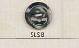 SLS8 DAIYA BUTTONS Bottone in poliestere effetto conchiglia
