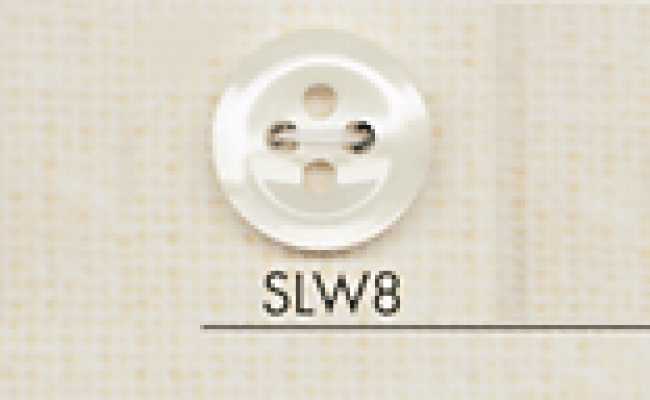 SLW8 DAIYA BUTTONS Bottoni in poliestere effetto conchiglia