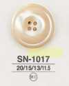 SN1017 Bottone in conchiglia a quattro fori Takase