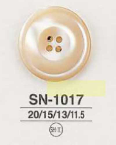 SN1017 Bottone in conchiglia a quattro fori Takase
