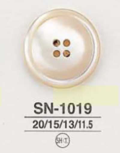 SN1019 Bottone Takase in madreperla a 4 fori