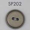 SP202 Bottone placcato in resina ABS