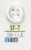 ST7 Bottone Takase in madreperla a 4 fori