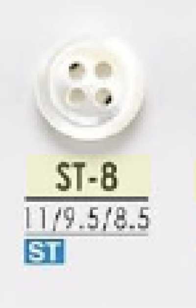 ST8 Bottone a 4 fori Takase Shell