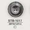 STB1017 Bottone in conchiglia Takase a 4 fori