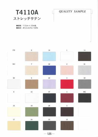 T4110A Satin elasticizzato