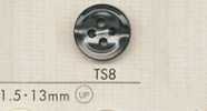 TS8 DAIYA BUTTONS Bottone in poliestere effetto conchiglia