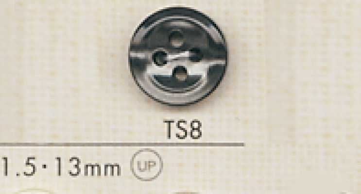TS8 DAIYA BUTTONS Bottone in poliestere effetto conchiglia