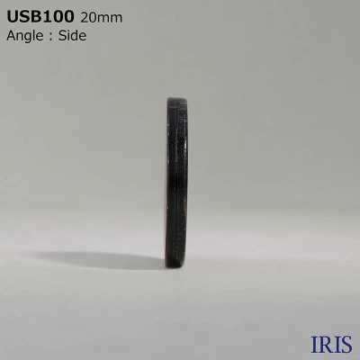 USB100 Materiale Tinto Naturale, Conchiglia In Madreperla, 2 Fori Sul Davanti, Bottoni Lucidi[Pulsante] IRIS Sottofoto