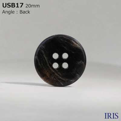 USB17 Materiale Tinto Naturale, Conchiglia In Madreperla, 4 Fori Sul Davanti, Bottoni Lucidi[Pulsante] IRIS Sottofoto