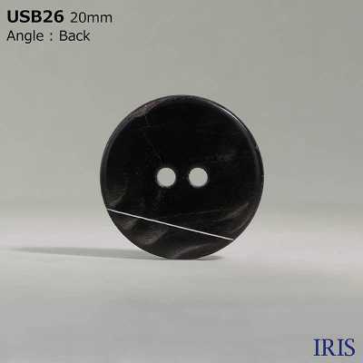 USB26 Materiale Tinto Naturale, Conchiglia In Madreperla, 2 Fori Sul Davanti, Bottoni Lucidi[Pulsante] IRIS Sottofoto