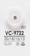 VC9722 Bottone In Pietra Di Cristallo Rosa Simile A Un Ricciolo Per La Tintura