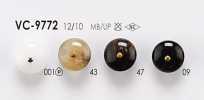VC9772 Bottone a ricciolo stile conchiglia