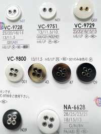 VC9800 Bottoni Con Rondella Con Occhiello A 4 Fori[Pulsante] IRIS Sottofoto
