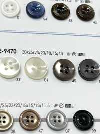 VE9470 Bottone In Resina Poliestere Con 4 Fori Frontali[Pulsante] IRIS Sottofoto