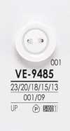 VE9485 Bottoni per camicia per tintura nera