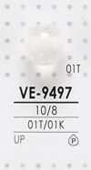 VE9497 Bottone rotondo a sfera tinto