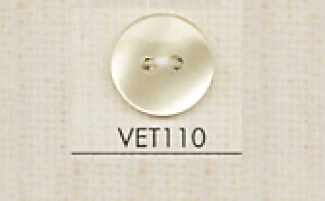 VET110 DAIYA BUTTONS Bottoni in poliestere effetto conchiglia