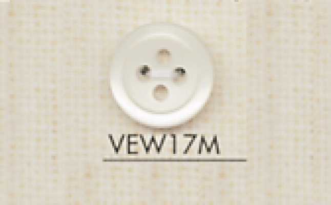 VEW17M DAIYA BUTTONS Bottone in poliestere effetto conchiglia