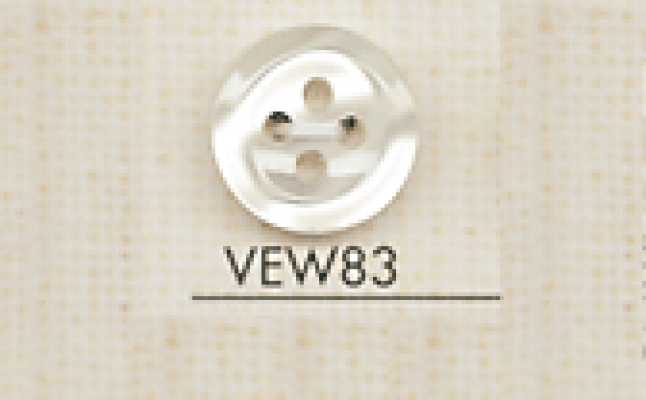VEW83 DAIYA BUTTONS Bottone in poliestere effetto madreperla