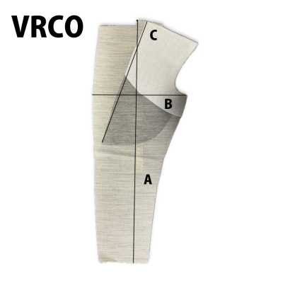 VRCO Teletta crine premium pretagliata per uomo