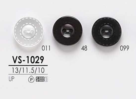 VS1029 Bottoni per camicia per tintura nera