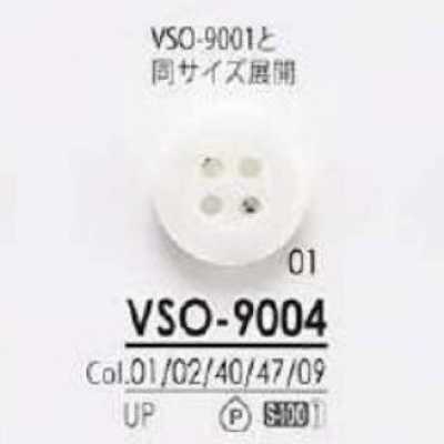 VSO9004 Bottone cucibile a 4 fori in resina poliestere