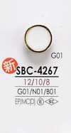 SBC4267 Bottone In Metallo Per La Tintura