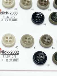 NICK2002 Bottoni In Osso Per Camicie E Abiti Leggeri[Pulsante] IRIS Sottofoto