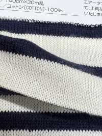 409 20/2 Righe Orizzontali Tinte In Jersey Di Cotone[Tessile / Tessuto] VANCET Sottofoto