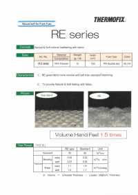 RE3030 Interfodera Fusibile Plump Differenziata Serie Thermofix® RE Tohkai Thermo Thermo Sottofoto