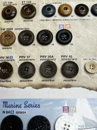 PRV36A Bottoni A Venatura Del Legno Per Giacche E Abiti[Pulsante] IRIS Sottofoto