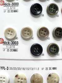 NICK3003 Bottoni In Osso Per Camicie E Abiti Leggeri[Pulsante] IRIS Sottofoto